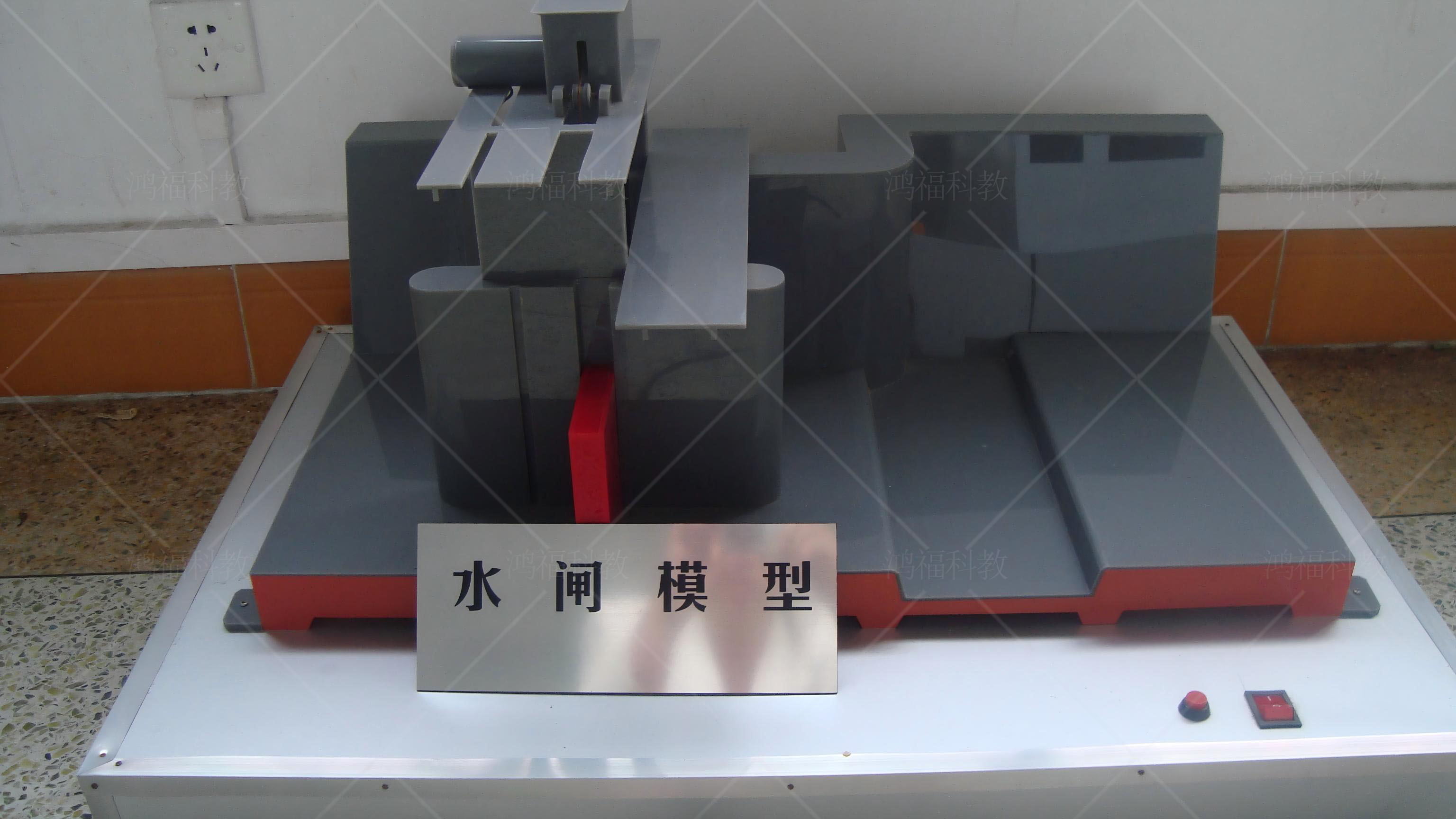 开敞式水闸模型.jpg